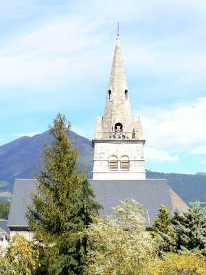 L'glise vu de l'ouest