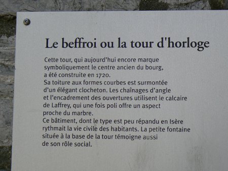 plaque de prsentation
