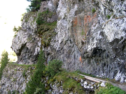 Col d'Hurtires, les tunnels