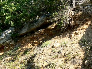 photo de tuf sur des dpts glaciaires