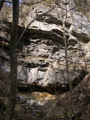 falaise du fond de vallon