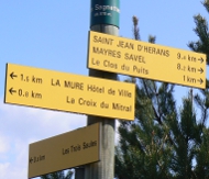 panneau direction