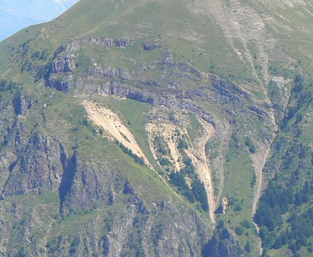 photo de l'arche prise du col de l'Eterpat