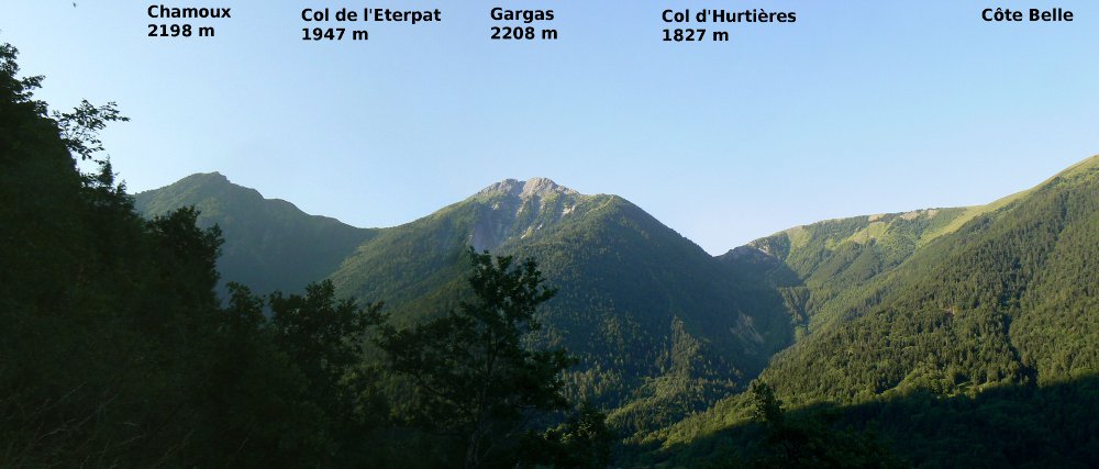 vue sur le Gargas