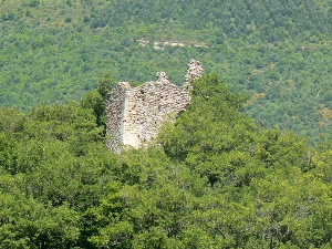 les ruines du chteau de Savel