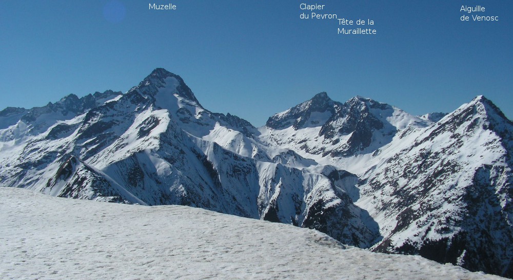 une vue  partir du sommet du Diable