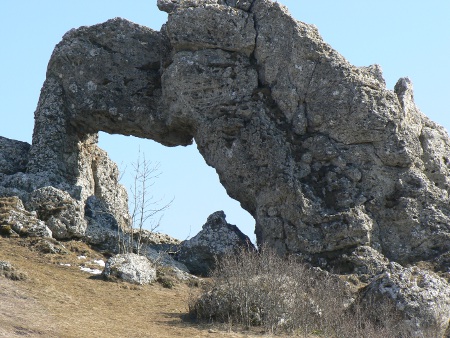 vue ct nord de la Pierre perce