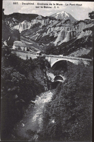 carte postale environ 1900