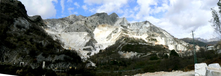 carrire de marbre de carrare