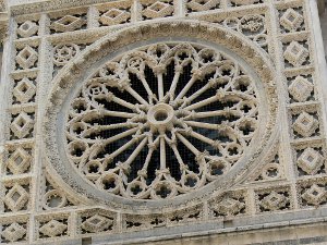 la rosace du Dme de Carrare 