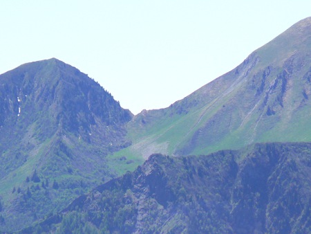 vue sur le col de Prs clos